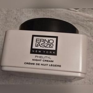 Erno Laszlo Phelityl Night Cream in White and Black